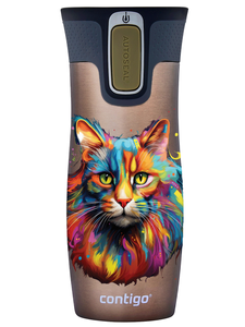 Contigo West Loop 2.0 470 ml thermal mug - Latte - Cat