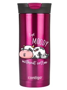 Thermal Mug Contigo Huron 470ml - Vivacious Moody Cow