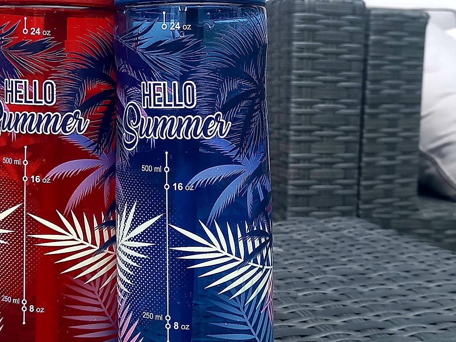 Bottle Contigo Ashland 720ml - Monaco/Grey- Hello Summer Blue