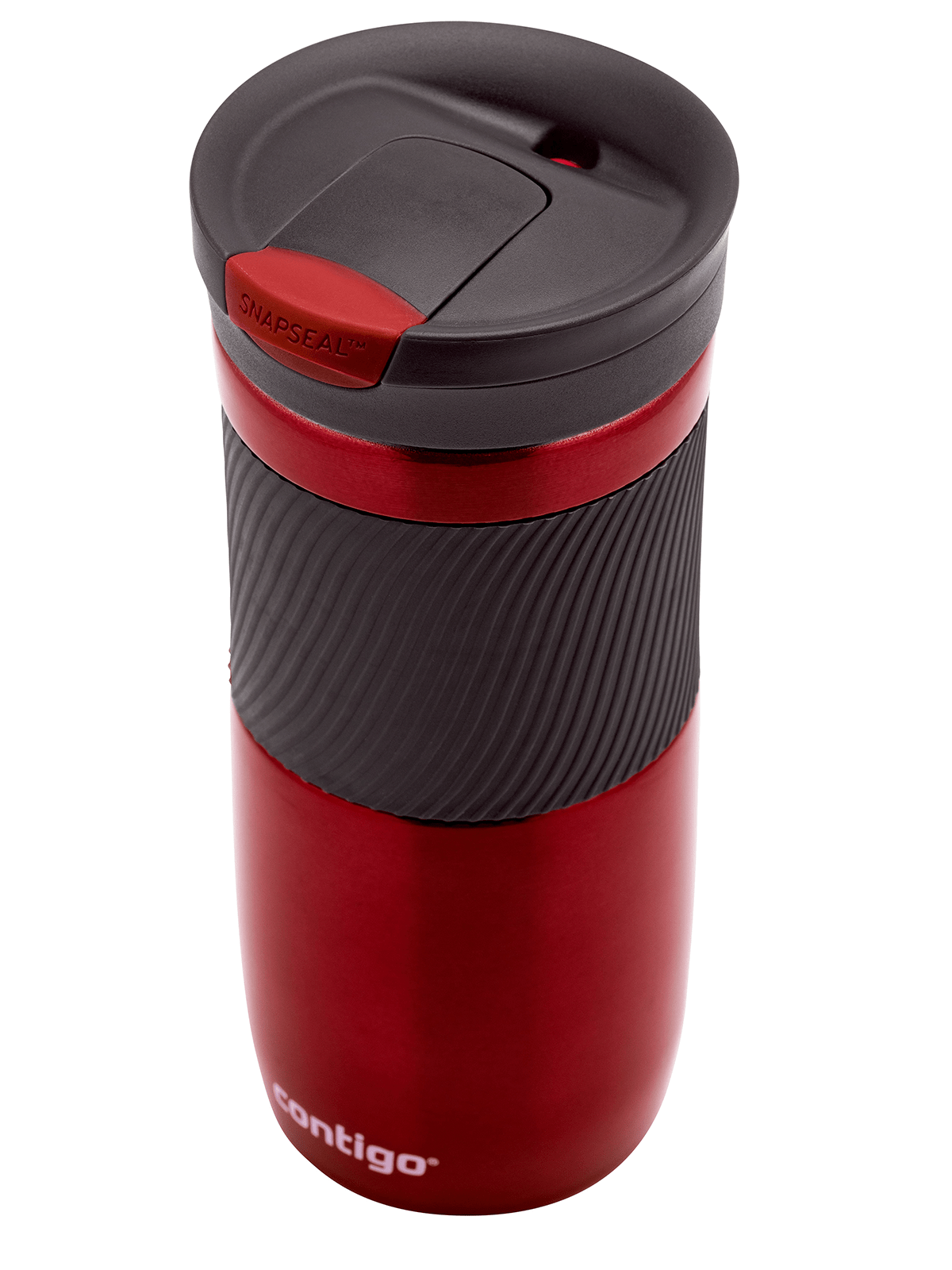 Contigo Snapseal Byron Stainless Steel Mug 470ml - Red