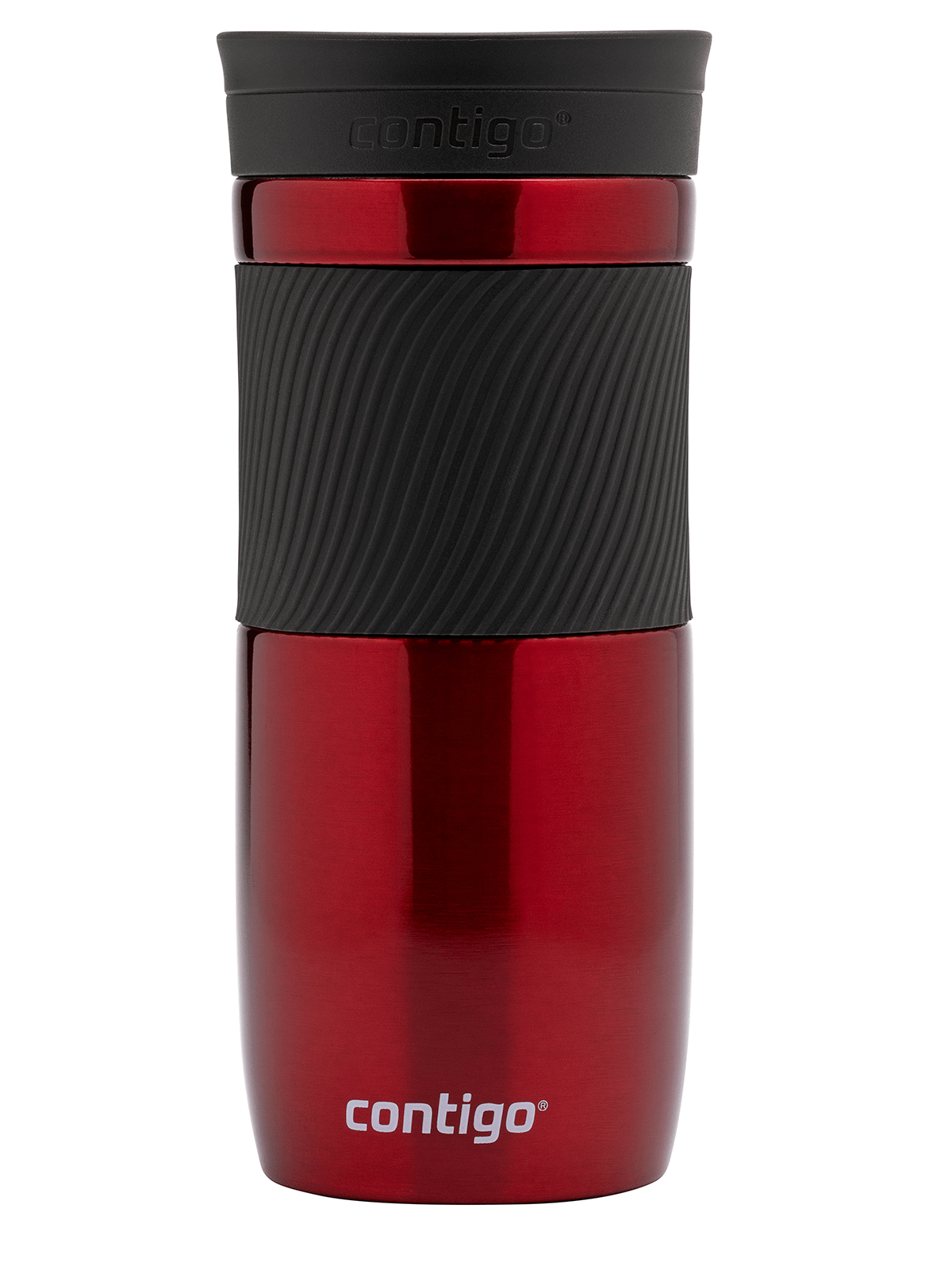 Contigo Snapseal Byron Stainless Steel Mug 470ml - Red