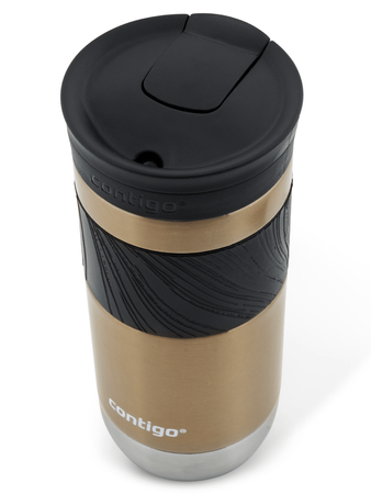 Contigo Byron 2.0 470ml thermal mug set - Gold + Blue Matte