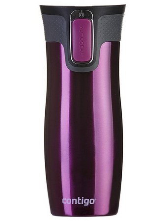 Contigo West Loop 2.0 470ml thermal mug - I'm a Teacher - Raspberry