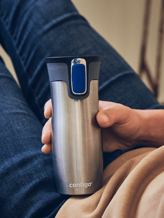 Contigo West Loop 2.0 thermal mug 470ml - Rooster - Steel 