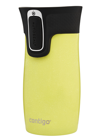 Contigo West Loop Mini thermal mug 300ml - Folklor2 - Limelight