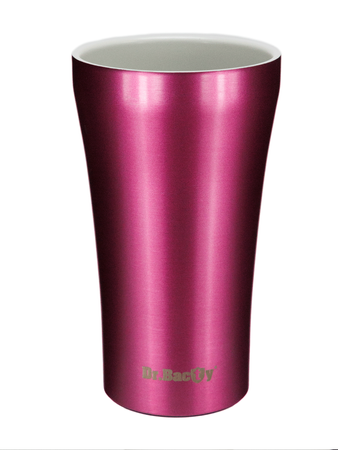 Dr.Bacty Apollo 2.0 thermal coffee mug - Tasty coffee - 360 ml - Pink