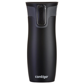 Thermal Mug Contigo West Loop 2.0 470ml - Matte Black