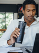 Thermal mugs Contigo West Loop 2.0 470ml - latte  + matte black 