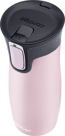 Contigo West Loop 2.0 470ml thermal mug - Millenial pink - Bird love 