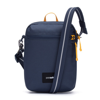 Urban anti-theft shoulder bag Pacsafe Go - navy blue