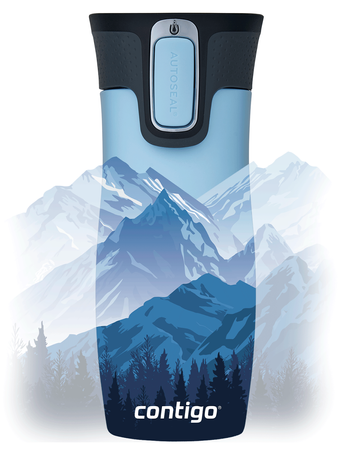 Thermal Mug Contigo West Loop 2.0 470 ml - Moutains by day