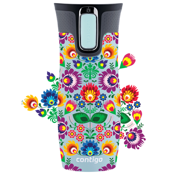 Thermal Mug Contigo West Loop 2.0 470ml - Iced aqua - Folklor