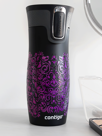 Thermal Mug Contigo West Loop 2.0 470ml - Glamour Black