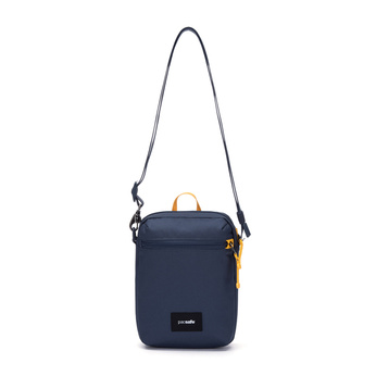 Urban anti-theft shoulder bag Pacsafe Go - navy blue