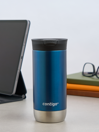 Contigo Huron 2.0 470ml thermal coffee mug - I love You - Blue