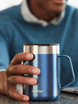 Thermal mug with ear Contigo Streeterville 420 ml - Blue