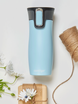 Contigo West Loop 2.0 470ml thermal mug - Blue Mat - Bird love 