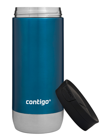 Contigo Huron 2.0 470ml thermal coffee mug - Bird love - Blue