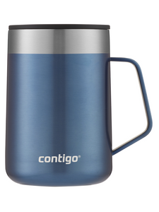 Thermal mug with ear Contigo Streeterville 420 ml - Blue