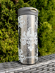 Thermal Mug Contigo Huron 470ml - Arabesca White - Gunnmetal