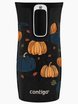 Contigo West Loop Mini 300ml thermal mug - Pumpkins - Black Metallic