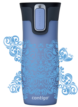 Thermal Mug Contigo West Loop 2.0 470ml Glamour Blue