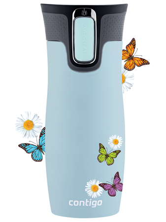 Thermal Mug Contigo West Loop 2.0 470ml - Spring Vibes