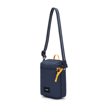 Urban anti-theft shoulder bag Pacsafe Go - navy blue