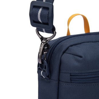 Urban anti-theft shoulder bag Pacsafe Go - navy blue